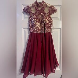 Sherri Hill beaded cocktail dress